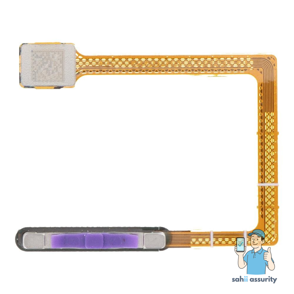 Fingerprint Sensor with Flex Cable for Xiaomi Redmi Note 13 5G White thumbnail